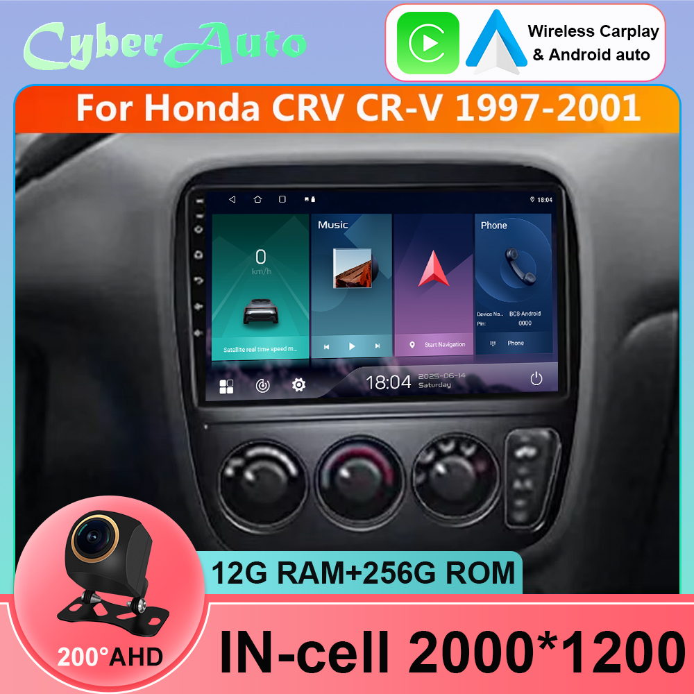 Cr Touch - Radio samochodowe Android 15 do Honda