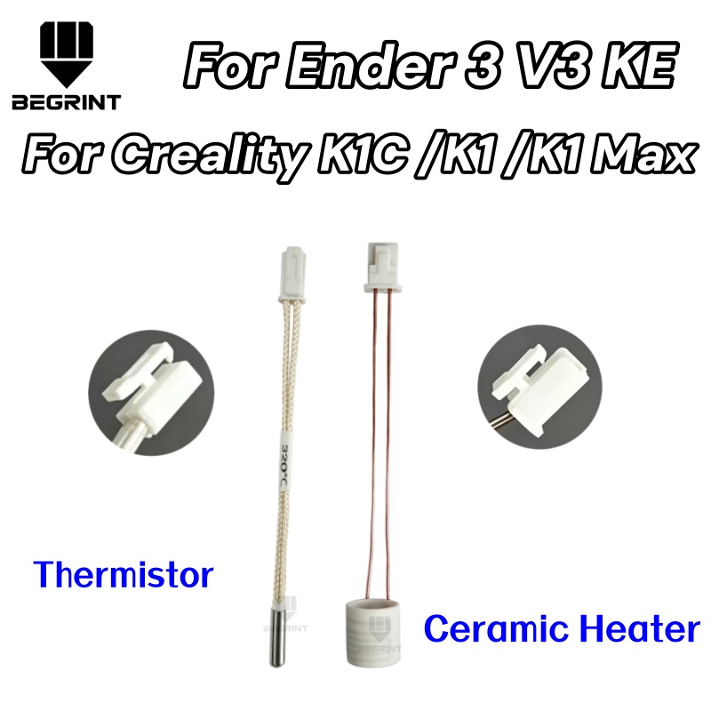 Hotend Assembly - Ulepszony zestaw termistora z ceramicznym grzejnikiem