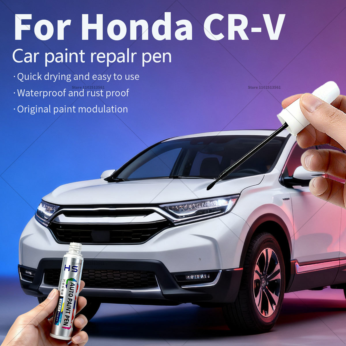 Cr Touch - Pisak do naprawy lakieru samochodowego Honda