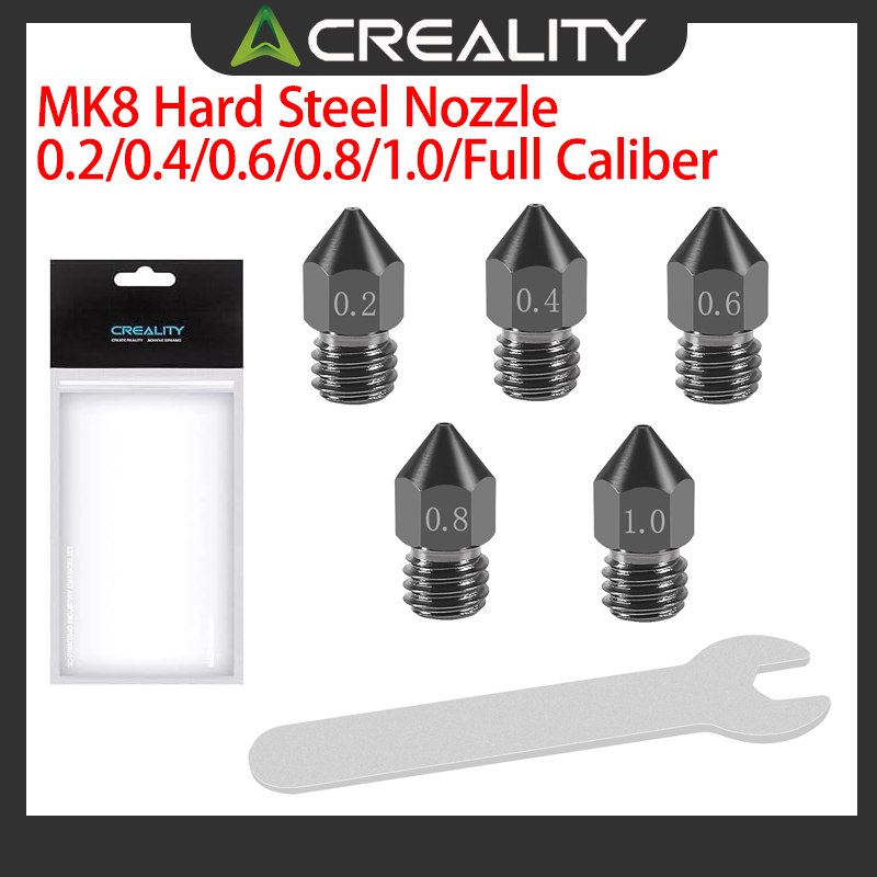 Hotend 0.4Mm - Oficjalne dysze Creality MK8 z twardej