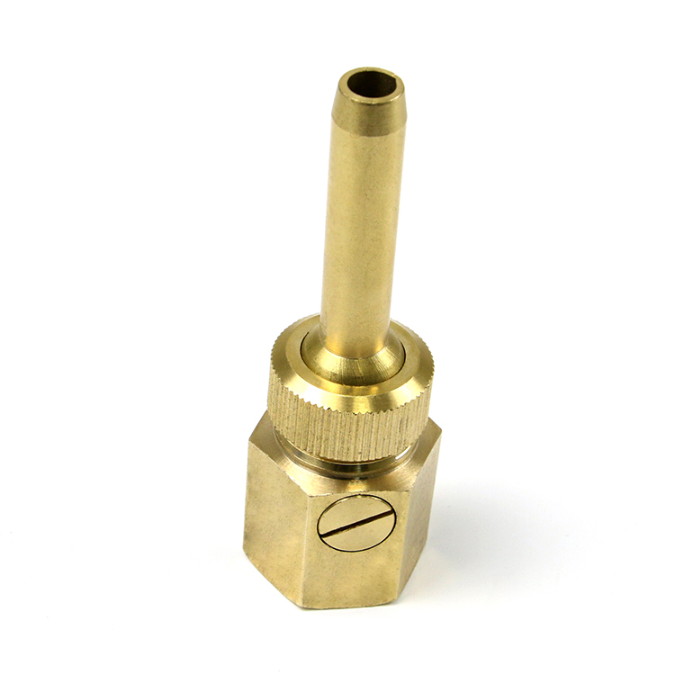 Nozzle Brass - Regulowana uniwersalna dysza wodospadowa z miedzi