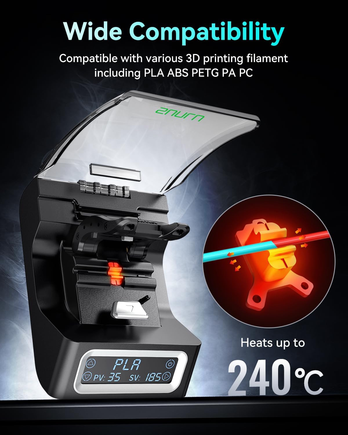 Złączka do filamentu SUNLU FC0 – Abs Filament recenzja i cena