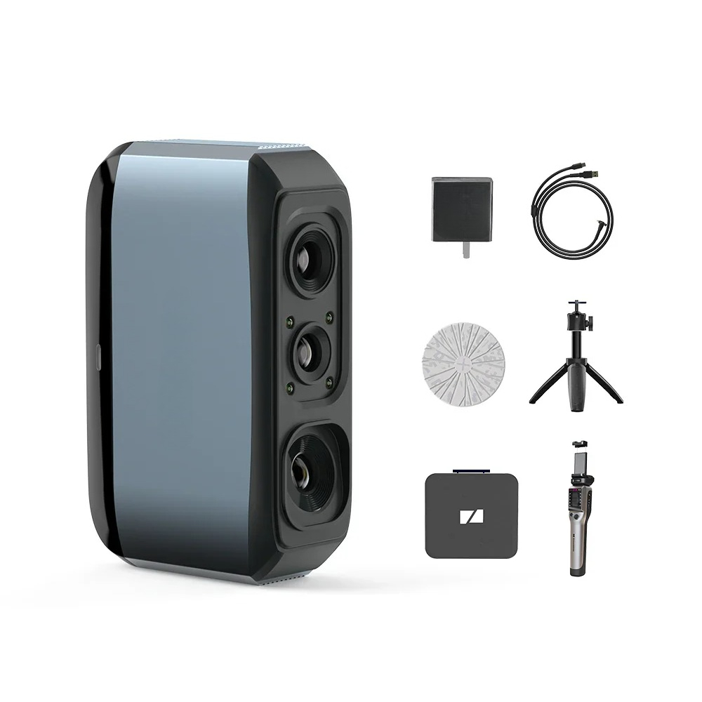 Ręczny skaner 3D z niebieskim  – Handheld 3D Scanner High Precision recenzja i cena