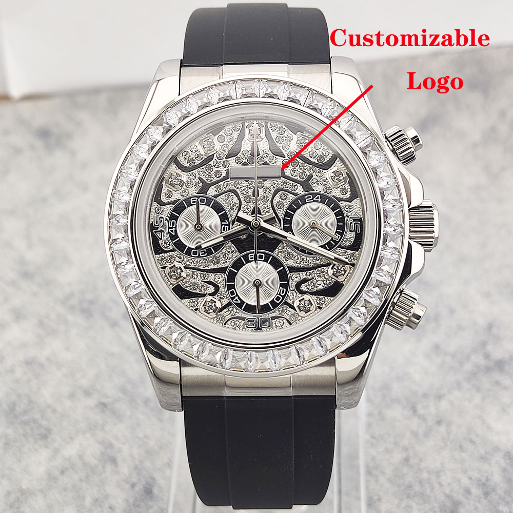 Męski zegarek 39 mm, mechanizm – Glass Bed recenzja i cena