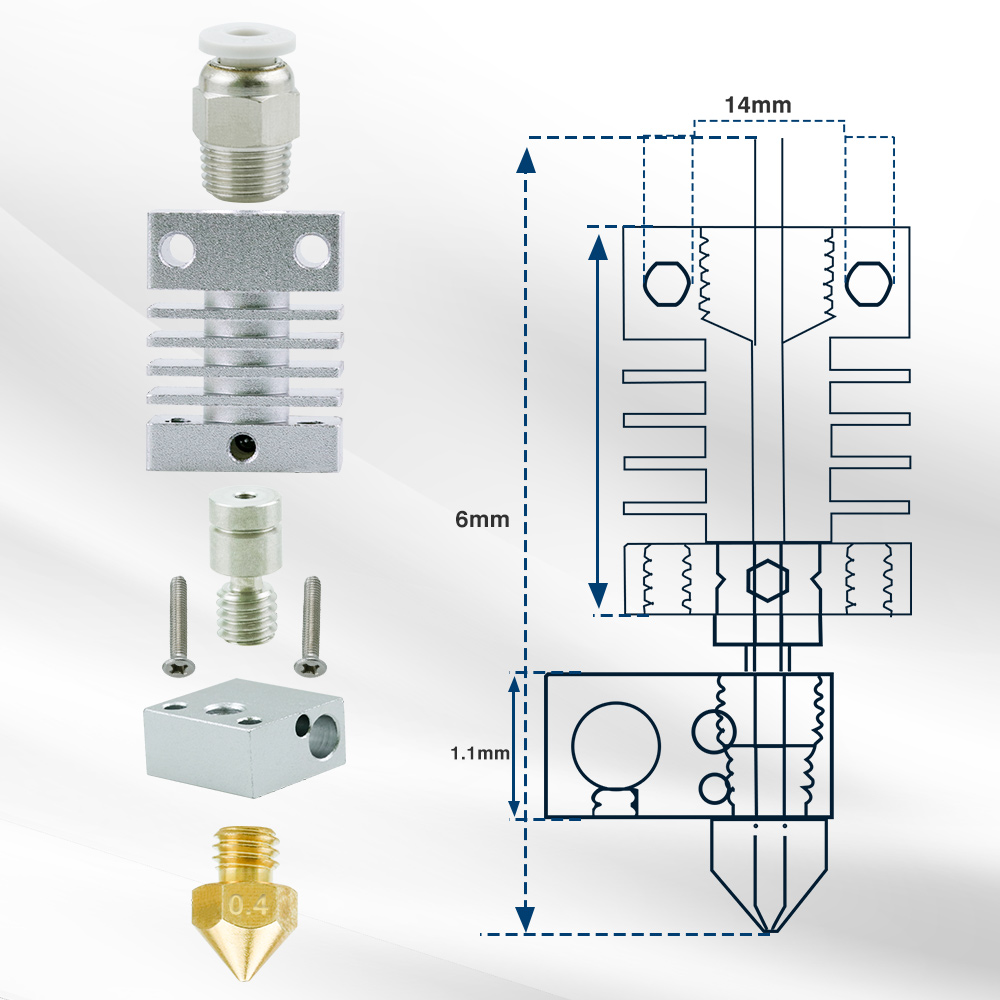 Dla Creality Ender 3 CR-10 CR- – Direct Drive Extruder recenzja i cena