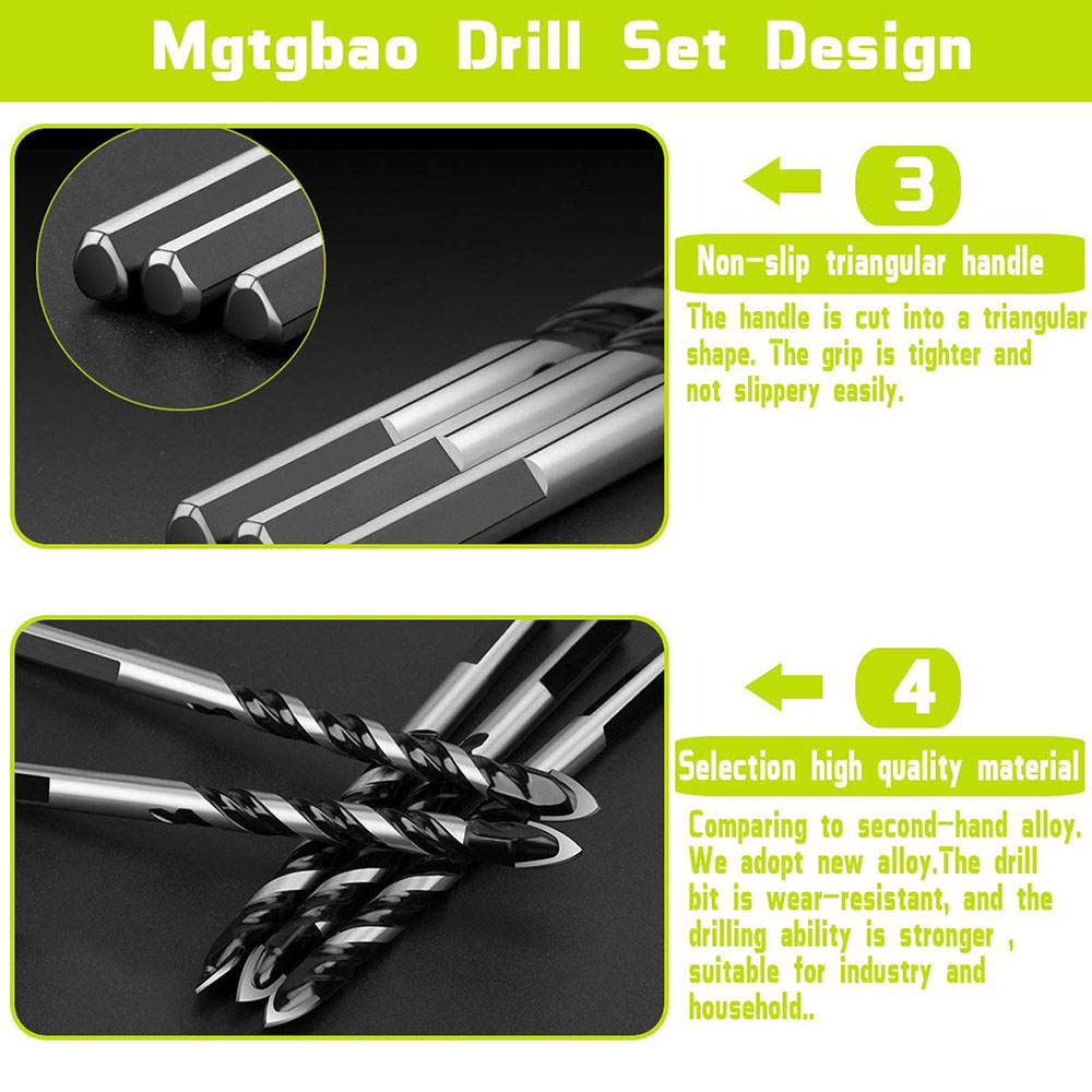 6-częściowy zestaw wierteł do  – Nozzle Tungsten recenzja i cena