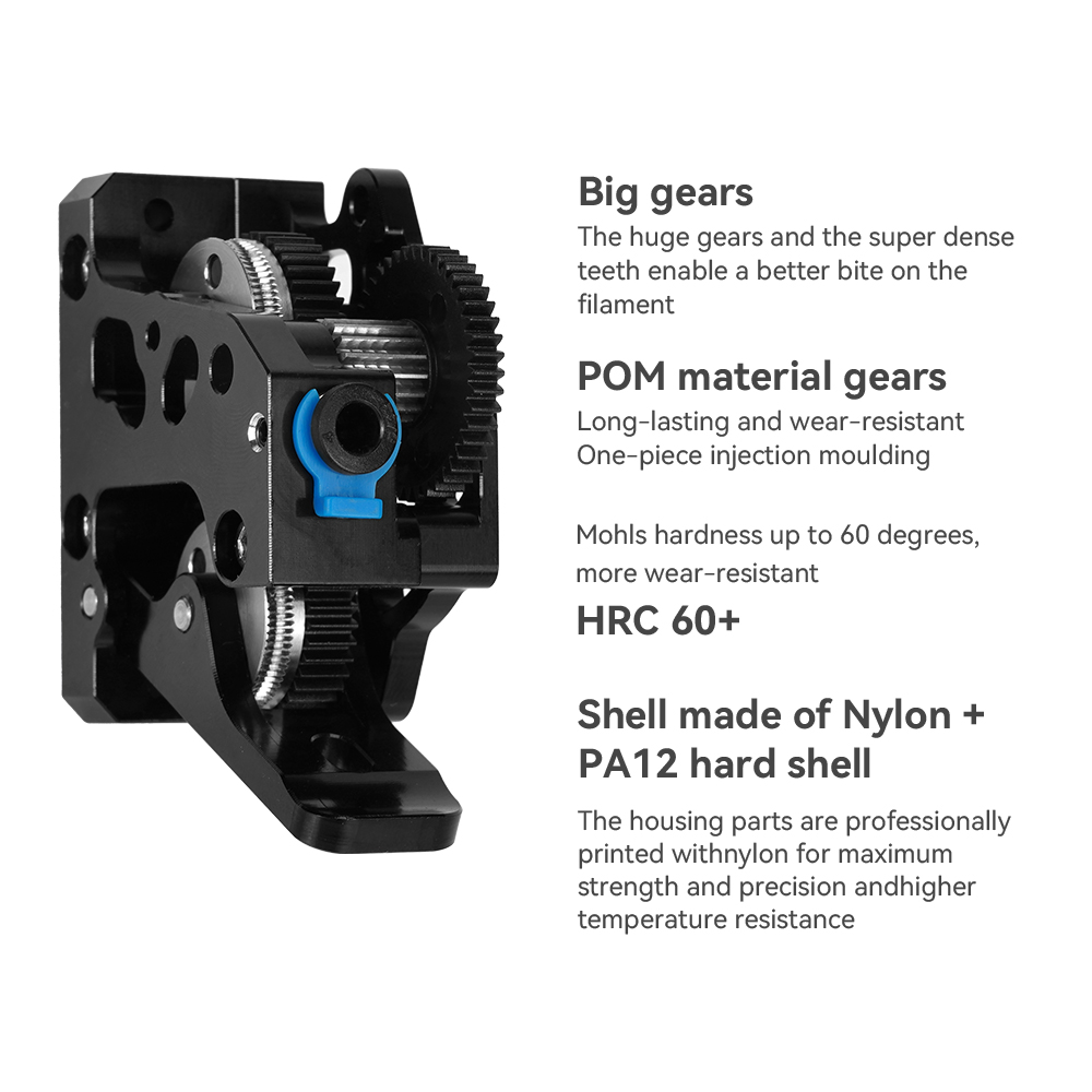 HGX LITE Extruder Dual Gear Ex – Direct Drive Extruder recenzja i cena