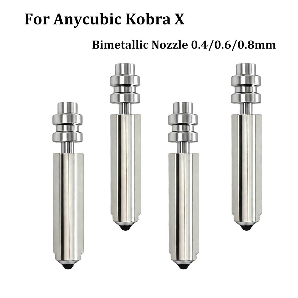 Dysze bimetalowe Heatbreak KX  – Hotend 0.4Mm recenzja i cena