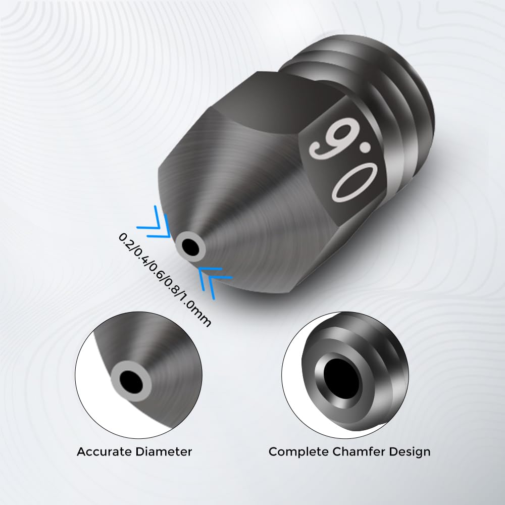 Oficjalne dysze Creality MK8 z – Hotend 0.4Mm recenzja i cena