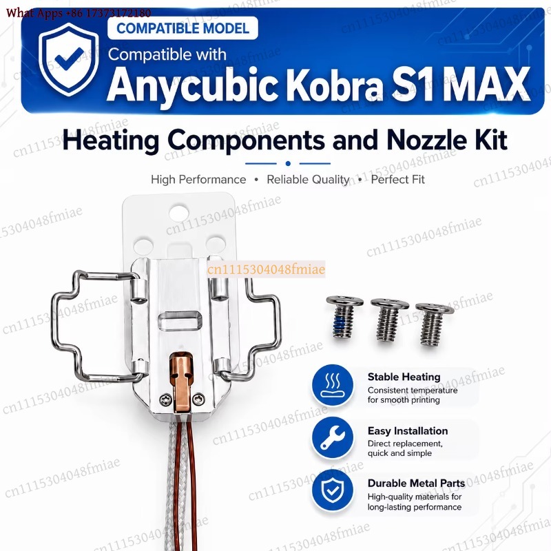 Zestaw dyszy grzewczej Anycubi – Hotend Assembly recenzja i cena