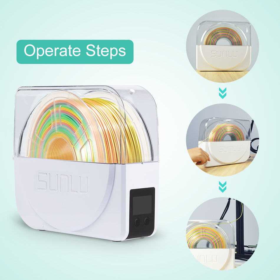 SUNLU Suszarka do włókien S1 P – Enclosure 3D Printer recenzja i cena